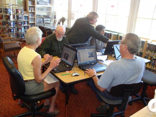 Computer Class in the Library